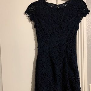 Navy Blue Dress